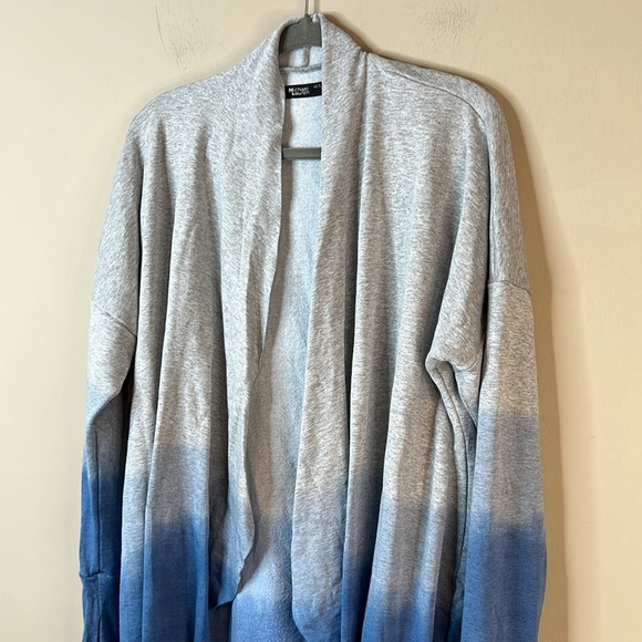 Revolve Michael Lauren waterfall ombré open front cardigan NWT - Picture 3 of 8